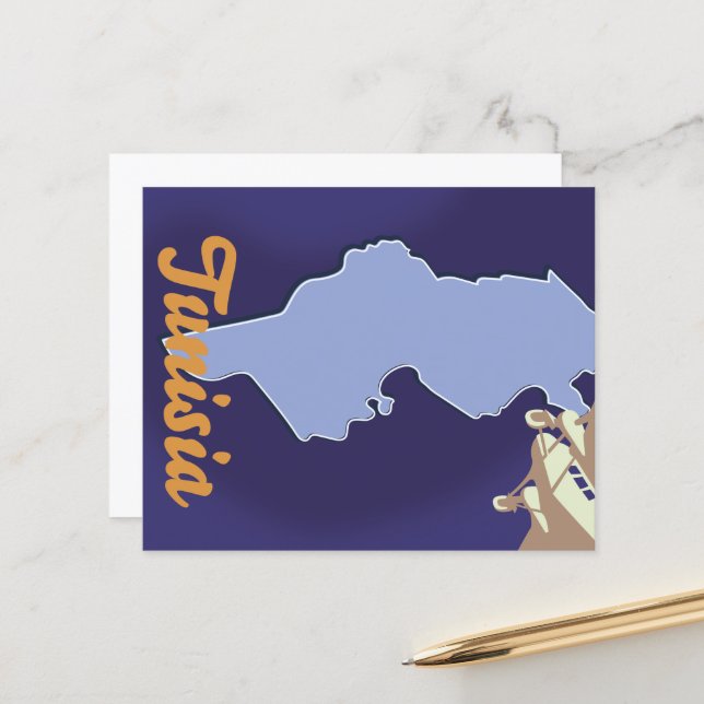 Viagens vintage da Tunísia (Frente/Verso In Situ)