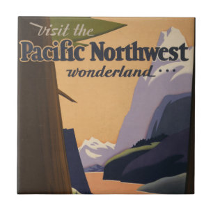 Viagens vintage de Poster olhando para cima das mo