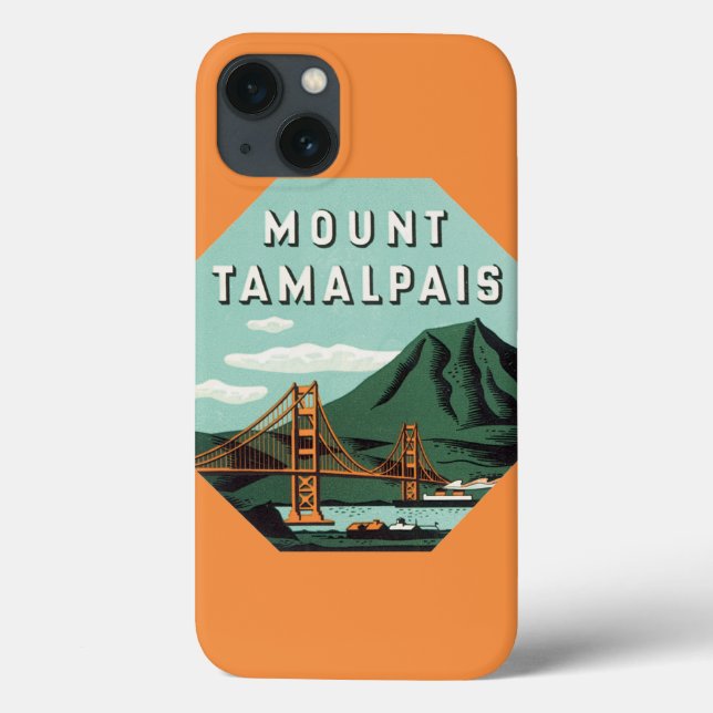 Viagens vintage, Montanha Tamalpais ou Montagem em (Verso)