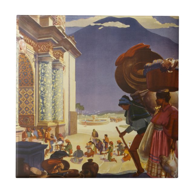 Viagens vintage Para Guatemala (Frente)