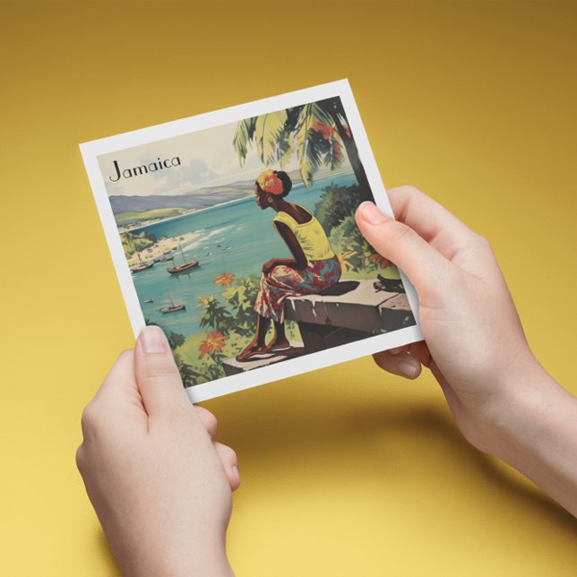 Viagens vintage Poster jamaicana (Criador carregado)