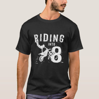 Viajando Para Uma Bicicleta De Camisa Do Rapaz De 