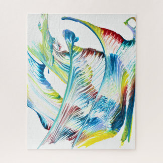 Viajante 1 Colorido Abstrato Quebra-Cabeça de Flux