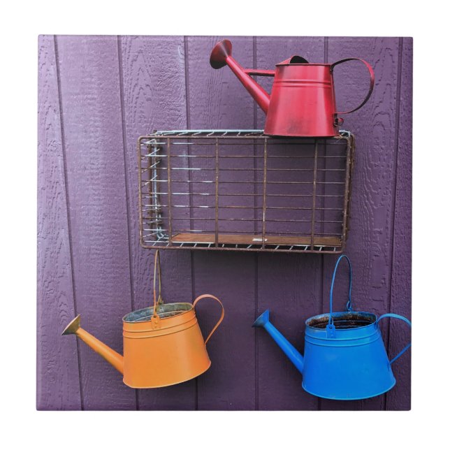 Vias de rega coloridas (Frente)