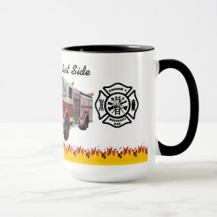 Viatura de incêndio do búfalo 2" orgulho caneca 