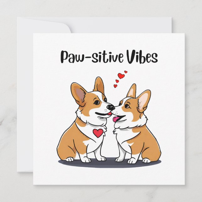 Vibes Corgis Apaixonados (Frente)