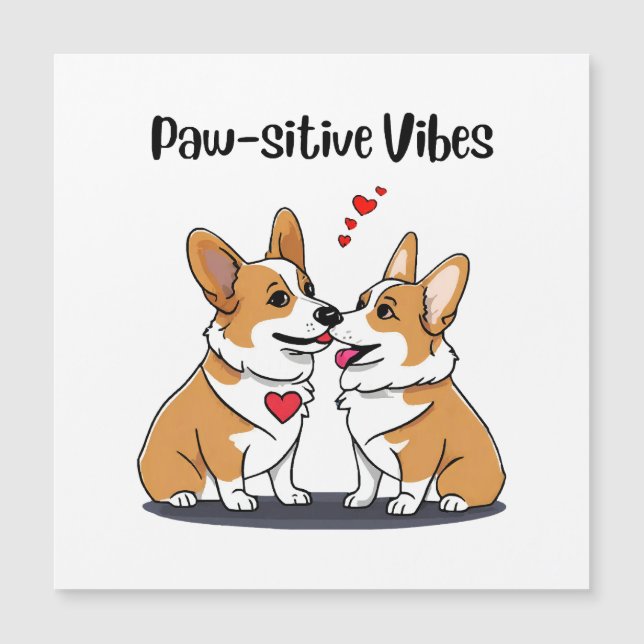Vibes Corgis no Amor (Frente)