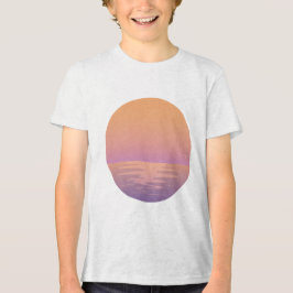 Vibes da Praia ao Pôr do Sol – Camiseta Minimalist