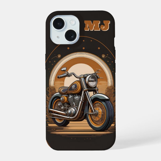 Vibes de Moto Retrô: Personalizado  (Verso)