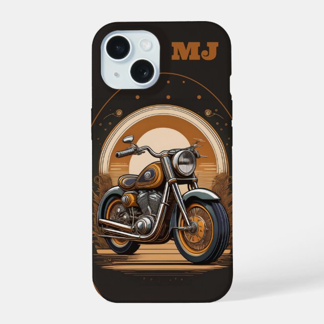 Vibes de Moto Retrô: Personalizado  (Verso)