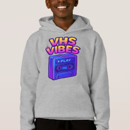 Vibes VHS Retro Neon Hoodie