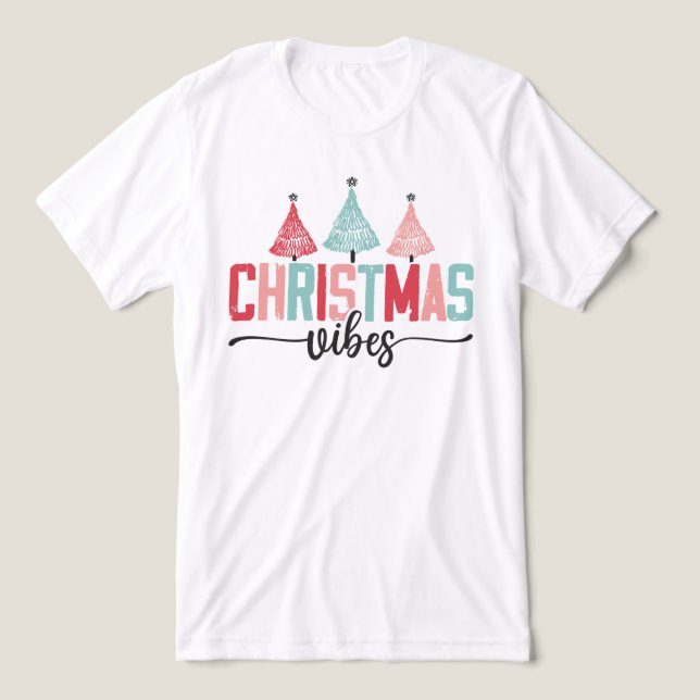 Víblias de Natal - Design de Árvore Festiva (Design frontal)