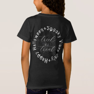 Víblias Spookes Só Aranha Feliz Camiseta de Hallow