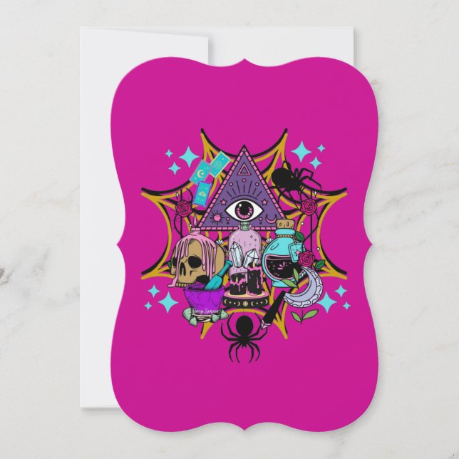 Vibrações de Bruxa e Aranhas (Frente)