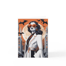 Vibrações de Bruxa Personalizáveis Cartão Dobrável