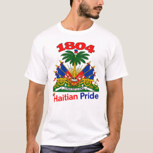 Vibrações Haitianas Camiseta Escudo de Armas 180