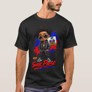 **Vibrações Haitianas | Camiseta Sak Pase Orgulho