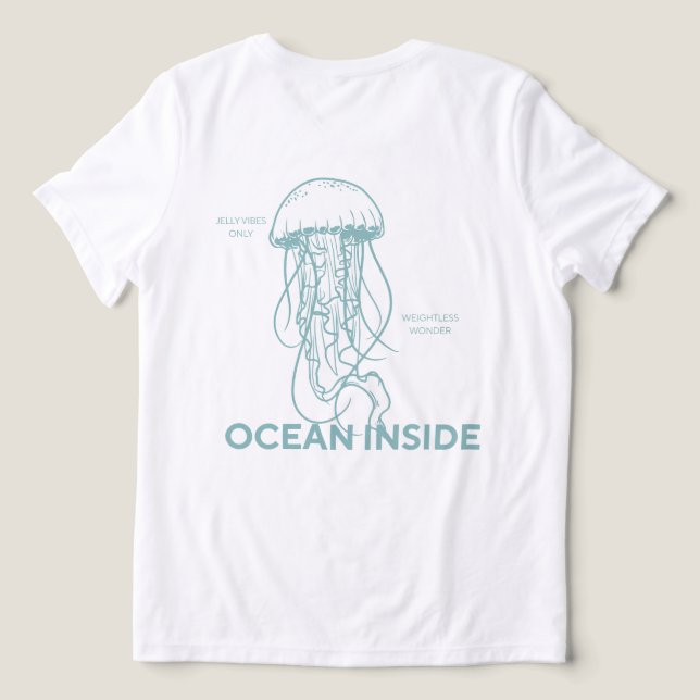 Vibrações Oceânicas de Água-Viva (Verso do Design )