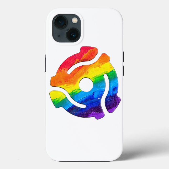 Vibran do adaptador de gravação plástico de 45 RPM (Verso)