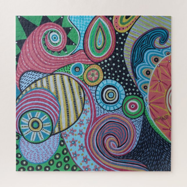 Vibrancy Jigsera Quebra-cabeça por Karla Gerard (Vertical)