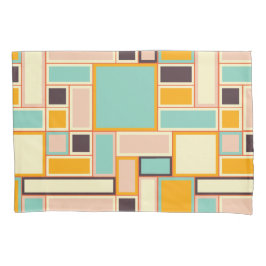 Vibrant abstract pattern with rectangles