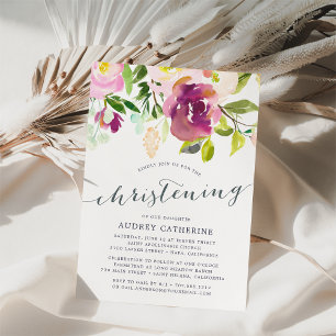 Vibrant Bloom Convite de Natal