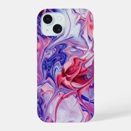 Vibrant Galaxy Acrylic Pour Phone Case