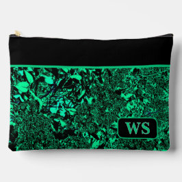 Vibrant Green Cosmetic Pouch