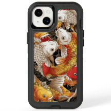 Vibrant Koi Harmony - Peixes Koi Japoneses Sem Cos