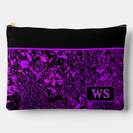 Vibrant Purple Cosmetic Pouch