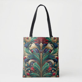 Vibrant William Morris Inspirou Tote Bag