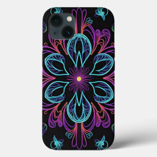 Vibrante Abstrato Floral