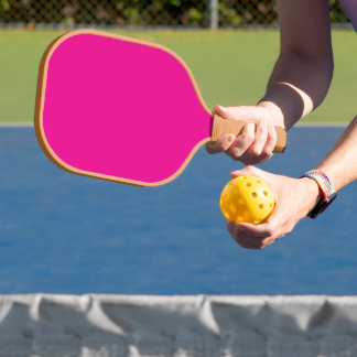 Vibrante Rosa Quente Minimalista Picklebal Profiss