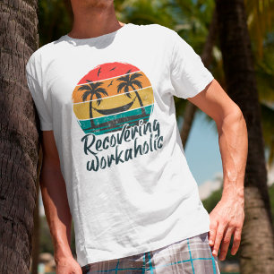 Viciado em Trabalho em Recuperação   Camiseta Dive