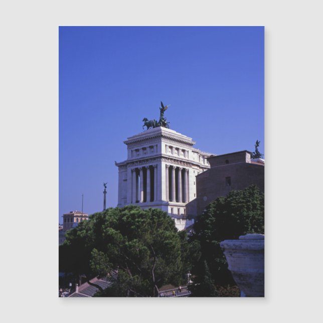 Victor Emmanuel segundo Monumento Roma Poster (Frente)