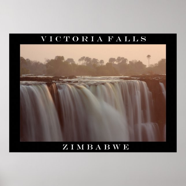 Victoria Falls Sunrise Poster (Frente)