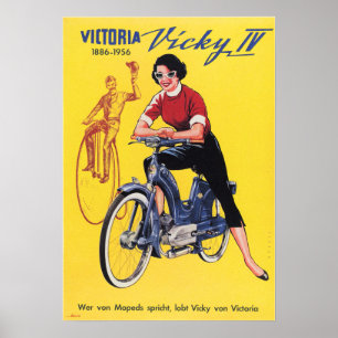VICTORIA VICKY, Vintage Poster