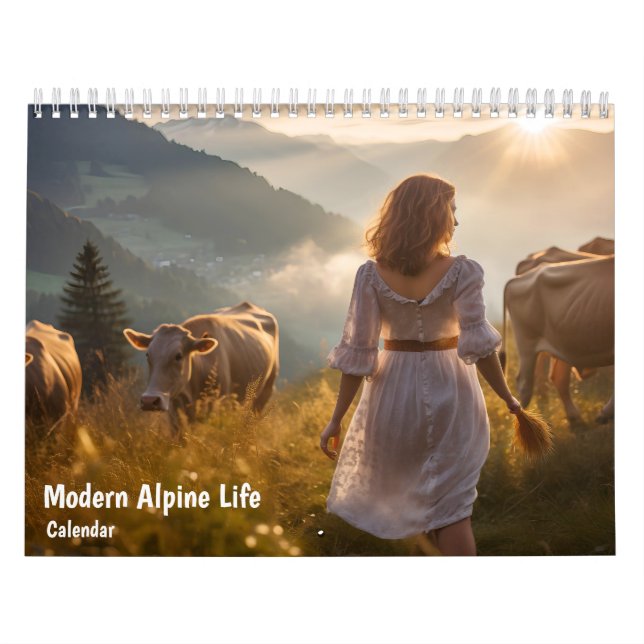 Vida Alpina Moderna – Calendário (Capa)