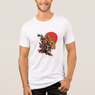 Vida Americana - Camiseta Sun Tiger & Peony