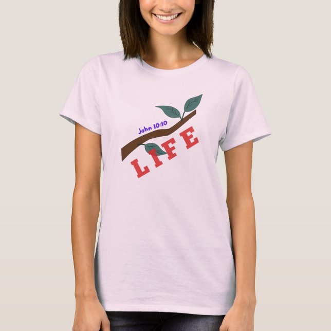 Vida - Camiseta feminina (Frente)
