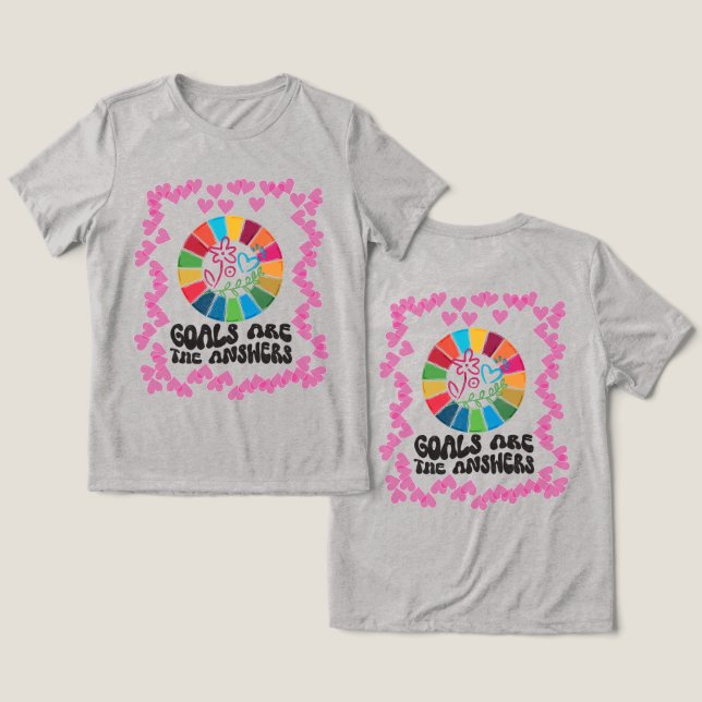 Vida Consciente, Impacto Global: Objetivos Éticos (Design Frente e Verso)