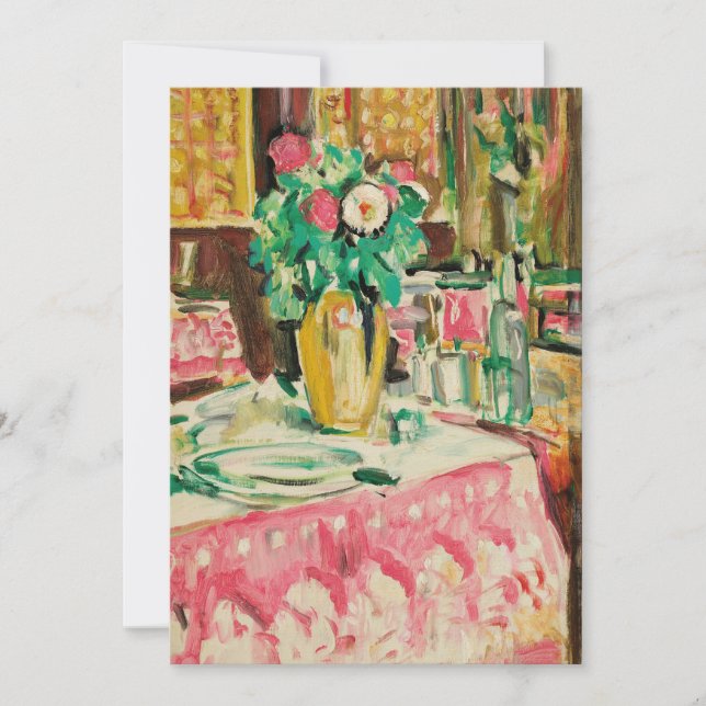 Vida contínua com Rosas | George Leslie Hunter (Frente)