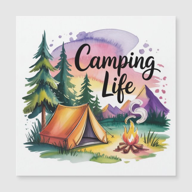 Vida de Acampamento (Frente)