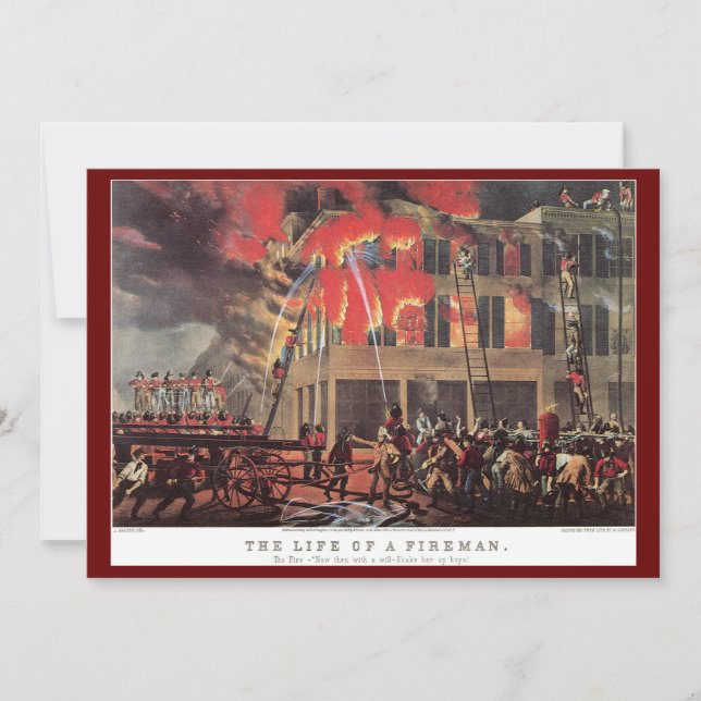 Vida de bombeiro, fogos de artifício de negócios v (Frente)