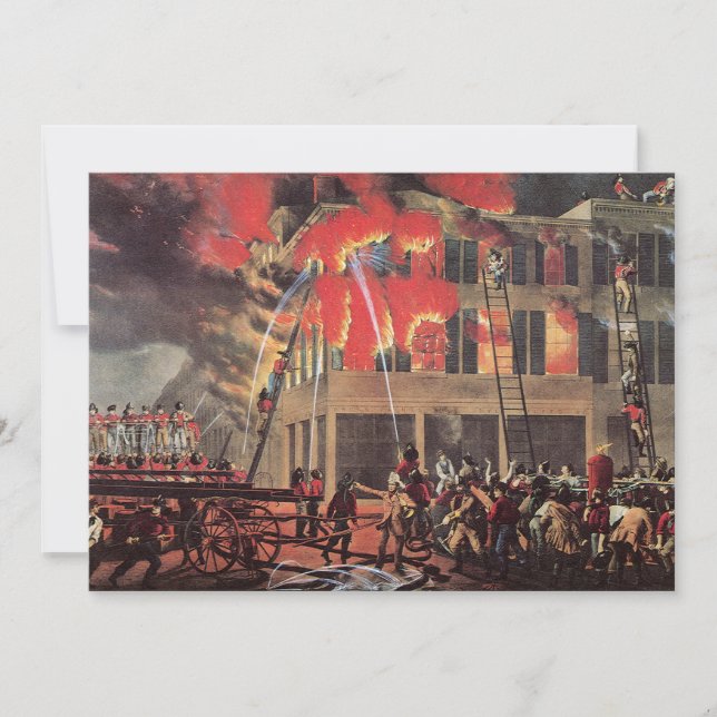 Vida de bombeiro, fogos de artifício de negócios v (Frente)