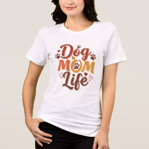 Vida de Mãe de Cachorro Design de Amante de Cachor