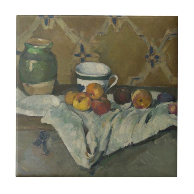 Vida de Paul Cezanne | ainda com frasco, copo, e (Frente)