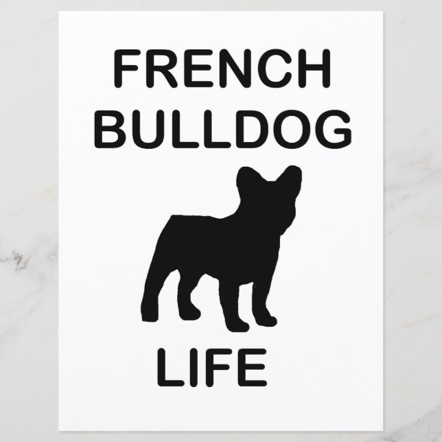 vida do bulldog francês (Frente)
