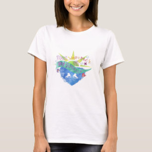 Vida do verão para uma figura camisa do patinador