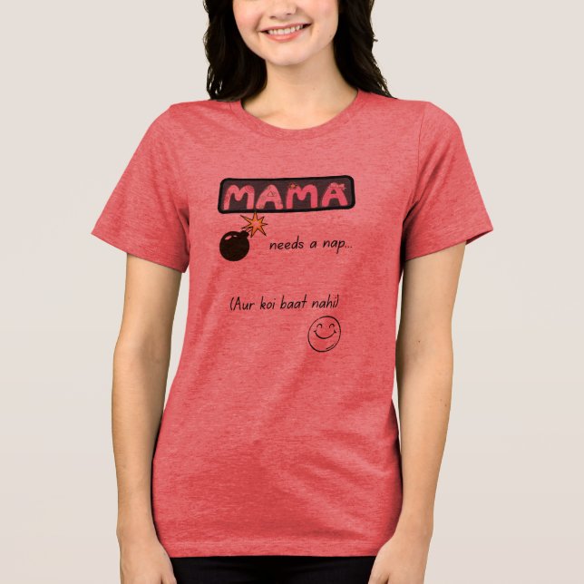 Vida engraçada da mãe em Urdu (Frente)